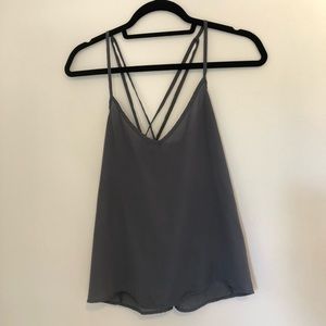 Dark gray Hollister tank